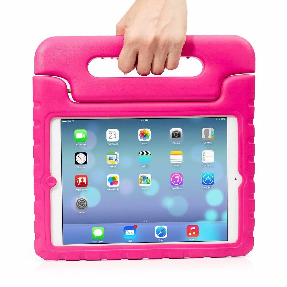 Kids Shockproof iPad Pink Case