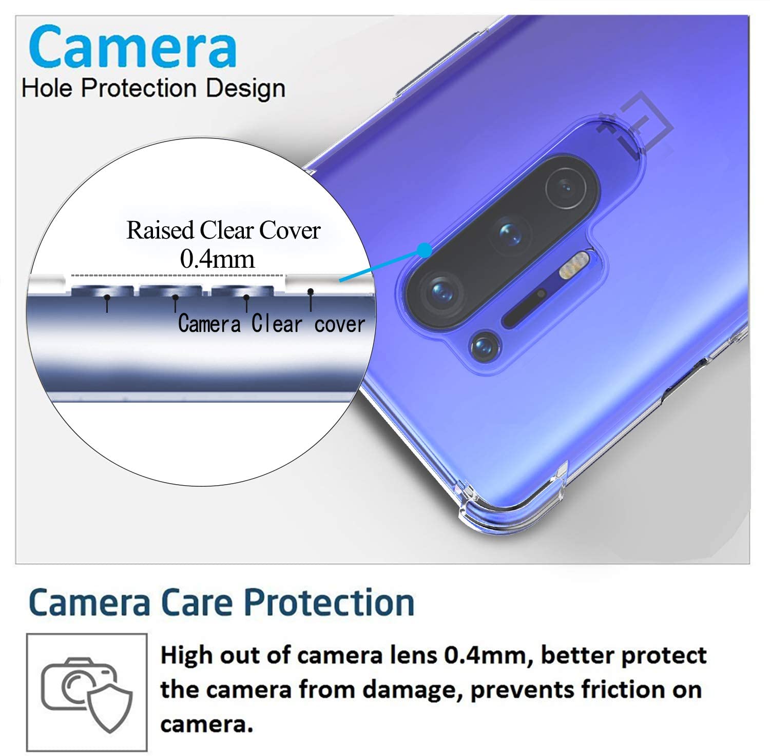 Shockproof Soft TPU Rubber Skin Silicone Protective case for OnePlus 7