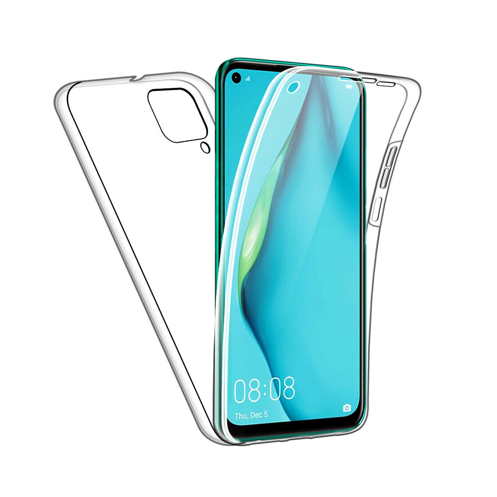 Full Protection Gel Silicone Case Cover For Huawei P20