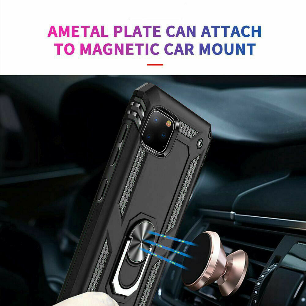 iPhone 11 Case Shockproof Heavy Duty Ring Armor Cover