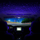 USB LED Car Roof Atmosphere Star Lamp Ambient Night Lights Interior Projector GE