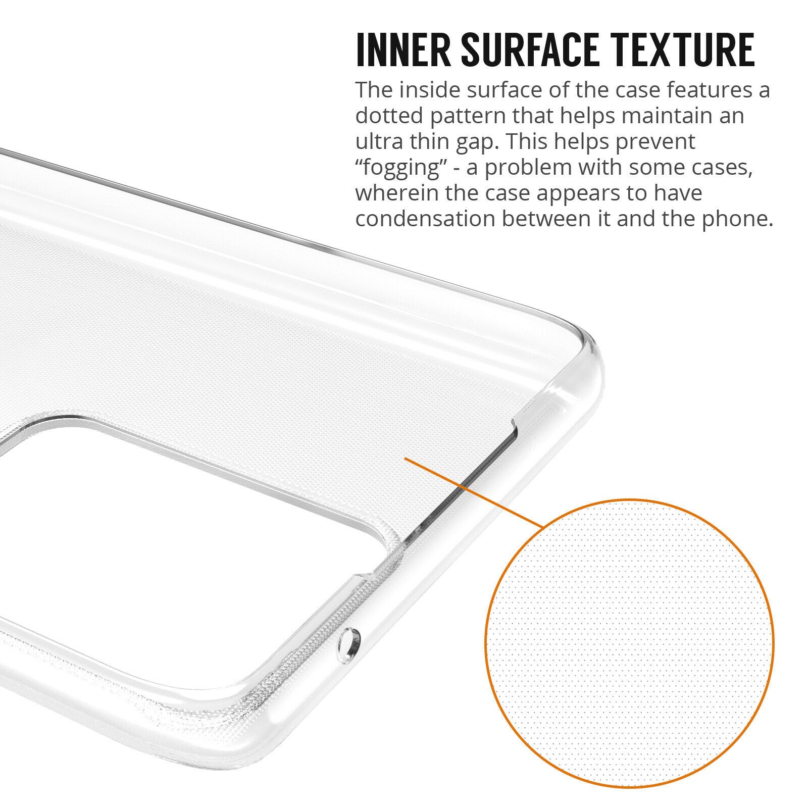 Samsung Note 20 Case, Slim Clear Silicone Gel Phone Cover