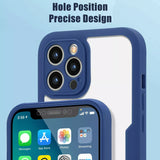 Shockproof 360 Full body Case Cover For iPhone 16 Plus