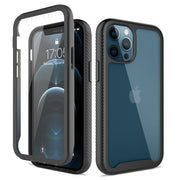 Full Body Clear Hybrid Shockproof 360 Case For iPhone 15