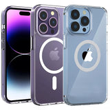 Magsafe Clear Case For iPhone 16 Pro Max Shockproof Slim Cover