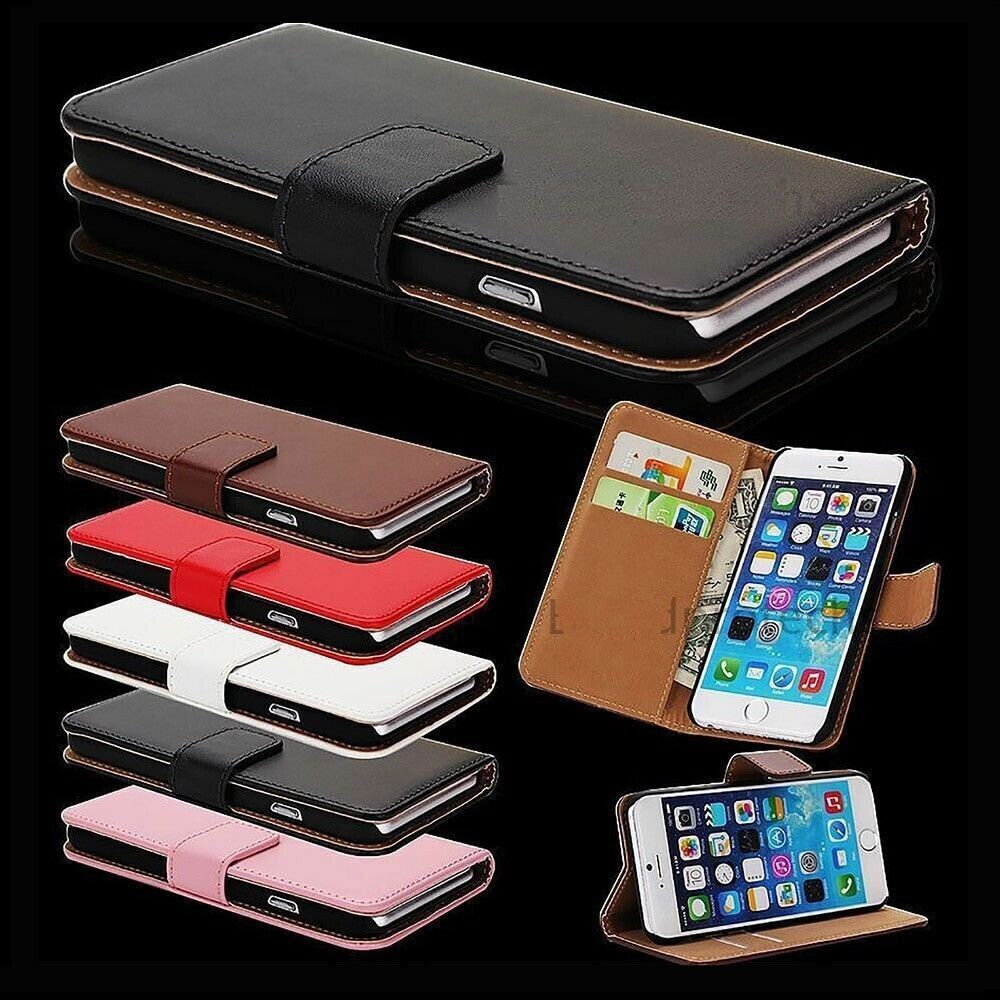 Flip Leather Phone Case for iPhone 15 Pro Wallet Cover