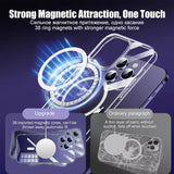 Magsafe Clear Case For iPhone 16 Pro Max Shockproof Slim Cover