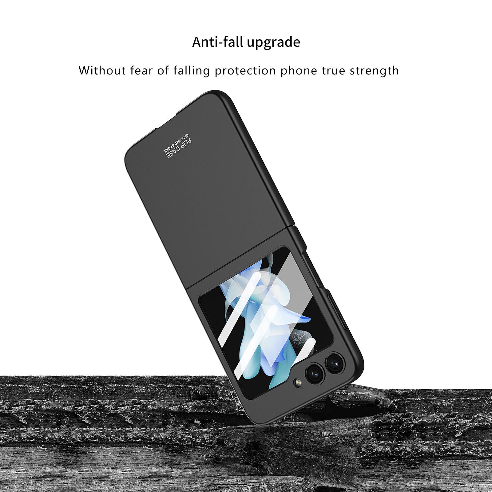 Samsung Galaxy Z Flip 5 5G Case Tempered Glass Shockproof Ultra Thin Luxury Cover