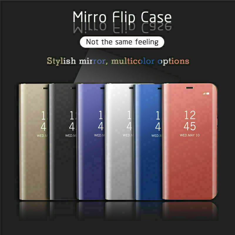 Samsung S24 Ultra Smart View Mirror Flip Stand Phone Case