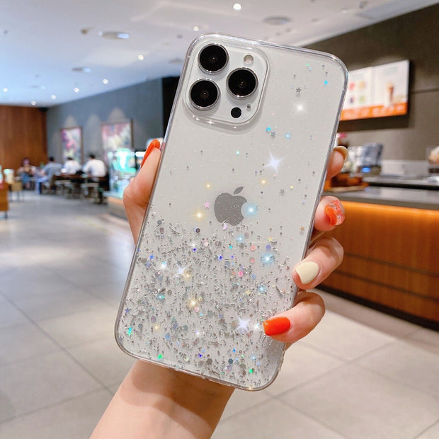 Glitter Shockproof Case for iPhone 15 Pro Cover