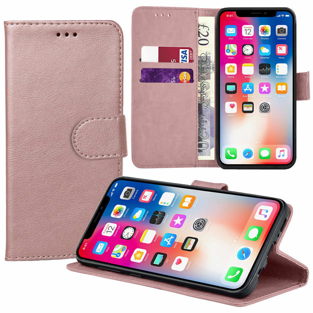 Flip Leather Phone Case for iPhone 15 Plus Wallet Cover