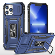 Shockproof Armor Case For iPhone 15 Pro Ring Stand Rugged Cover