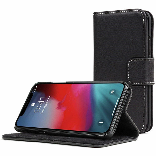 Flip Leather Phone Case for iPhone 15 Wallet Cover
