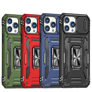 Shockproof Armor Case For iPhone 15 Pro Max  Ring Stand Rugged Cover