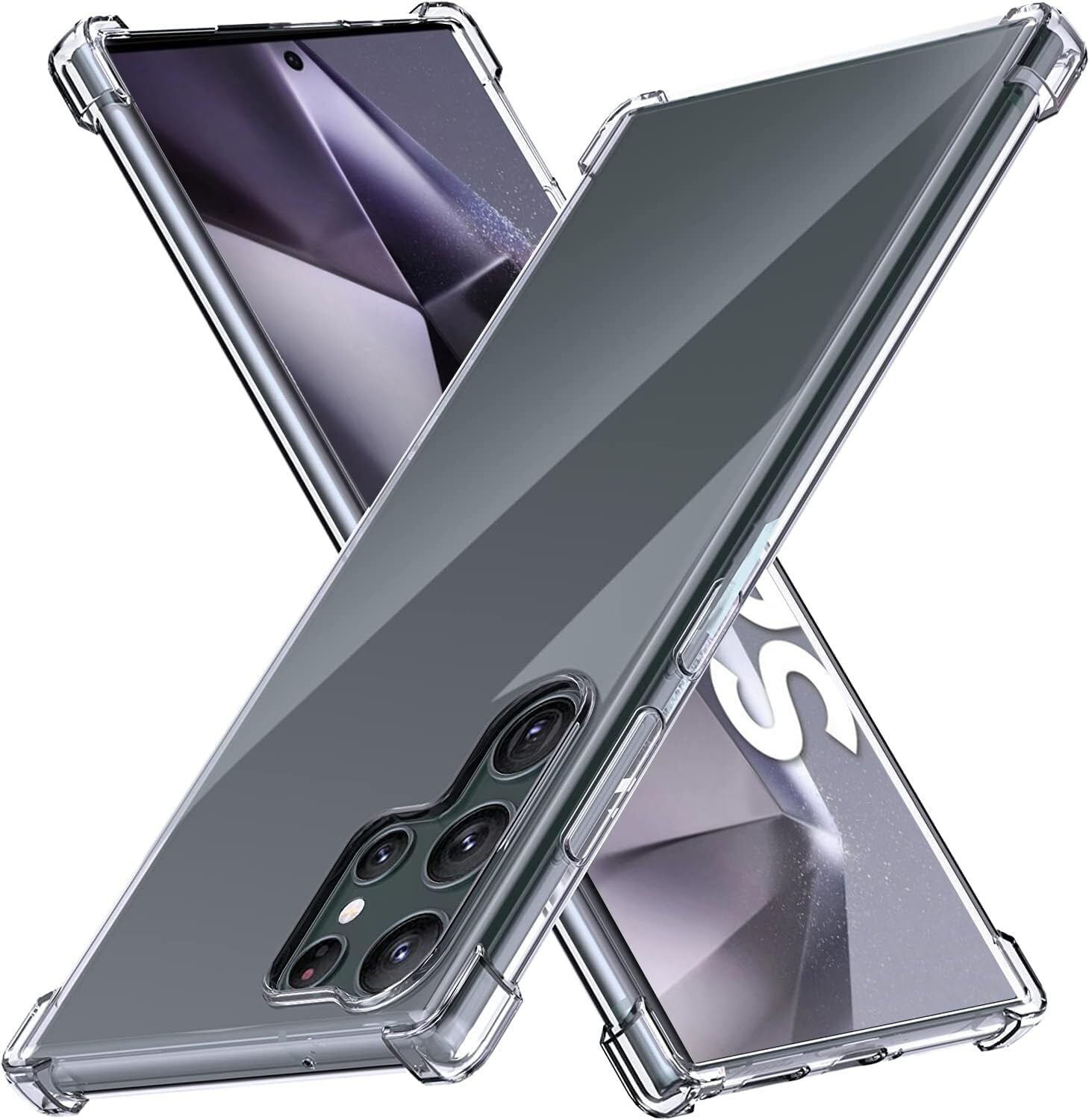Glitter Shockproof Magnetic Case For Samsung S24 Ultra Cover