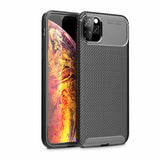 Shockproof Silicone Carbon Fiber Fibre Case Cover For iPhone 12 Pro 6.1”