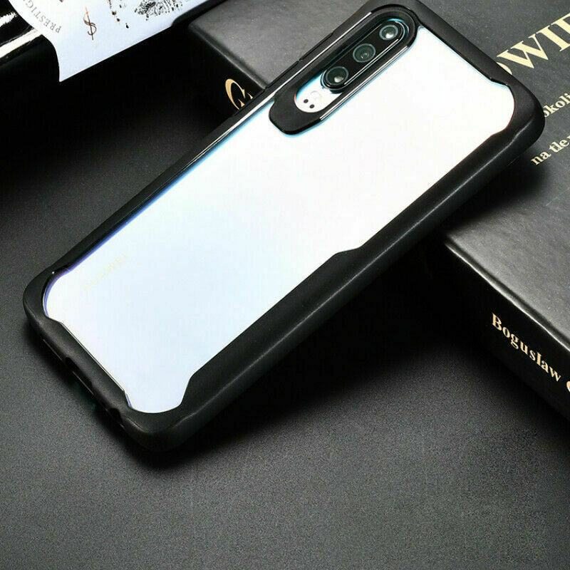Shockproof Armor Clear Hybrid Bumper Rugged Case For OnePlus 8 Pro