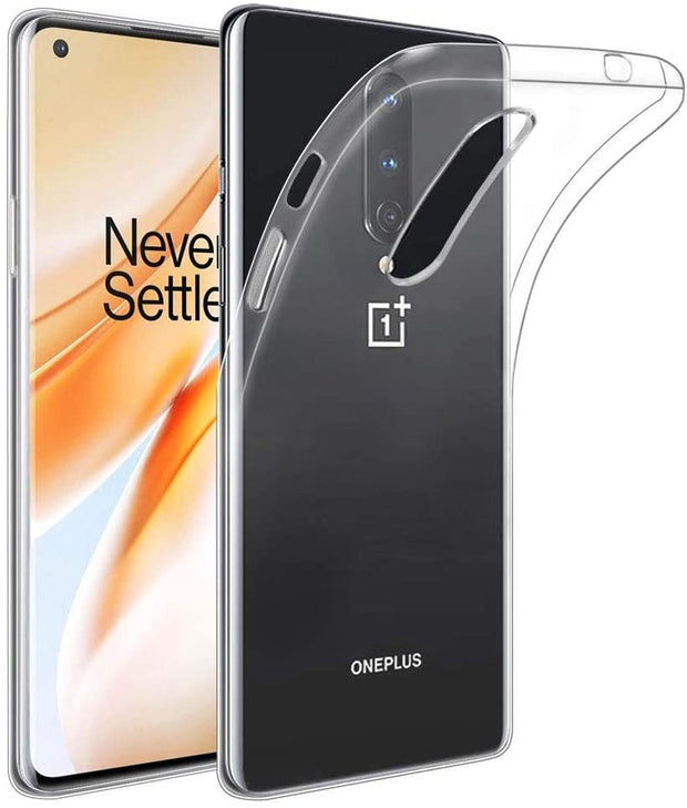 Flexible Soft Gel/TPU Cover with Soft Touch Keys Compatible with OnePlus 7T
