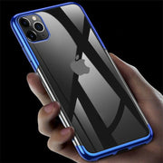 Plating TPU Glossy Soft Slim Case Cover For iPhone 11