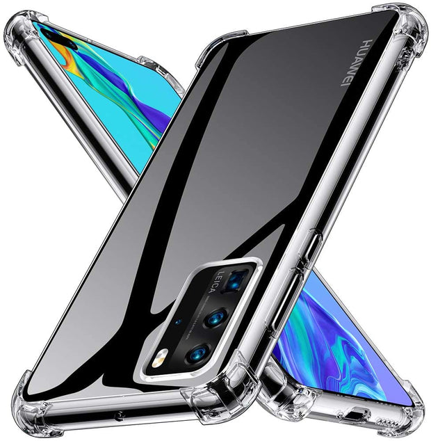 For Huawei P40 Pro Shockproof Cover Silicone Bumper Gel Mobile Phone Case