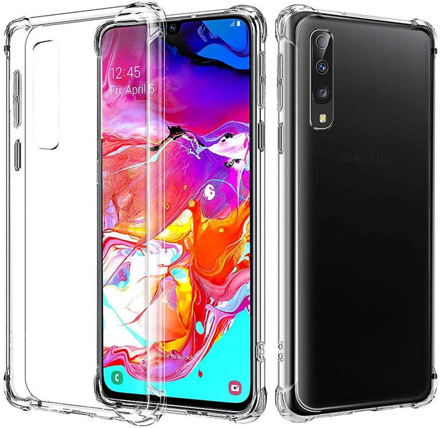 Case for Samsung A71 Transparent Shockproof Ultra Transparent Soft TPU Silicone Gel Case Cover transparent -Transparent
