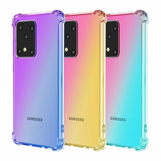 For Samsung S9 Plus Shockproof Cover Silicone Bumper Gel Mobile Phone Case