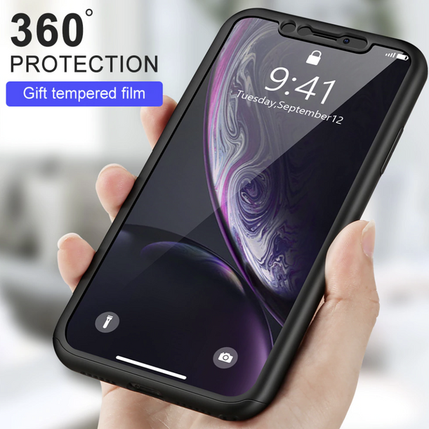 CASE For iPhone XS Max Shockproof 360° Full Body Cover Protective Hybrid case