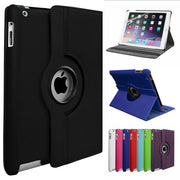 Leather 360 Rotating Smart Case Cover Apple iPad 2/3/4