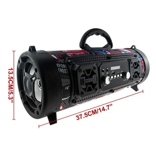 Portable Wireless Bluetooth Speakers Stereo Radio Super Bass Ultra Loud AUX TF
