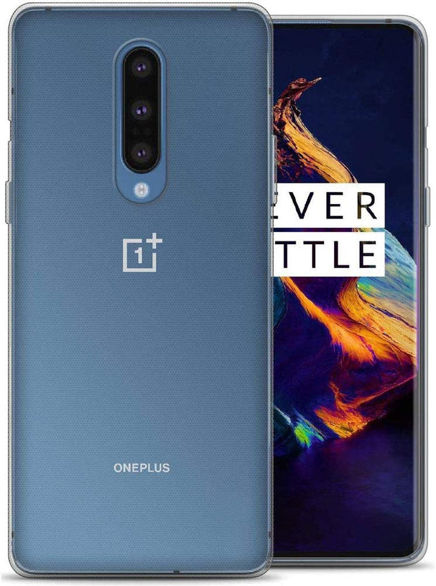 Flexible Soft Gel/TPU Cover with Soft Touch Keys Compatible with OnePlus 7 Pro