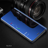 Samsung A71 Mirror Blue Case