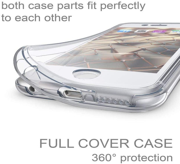 360° Front and Back Full protection Gel Skin Case Cover For Apple iPhone SE 2022 - mobilecasesonline