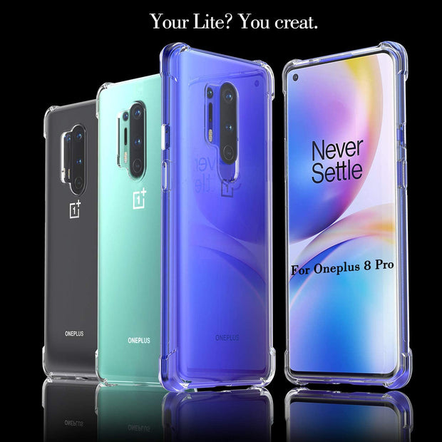 Shockproof Soft TPU Rubber Skin Silicone Protective case for OnePlus 8