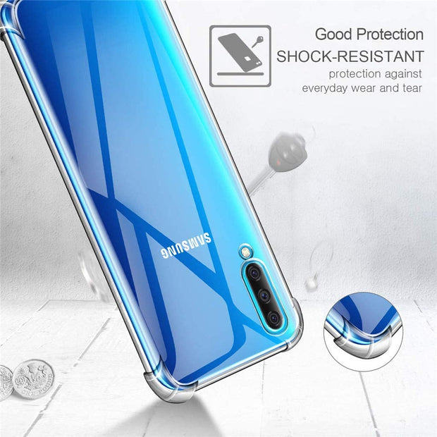 Transparent Silicon Gel Case for Samsung A90 5G