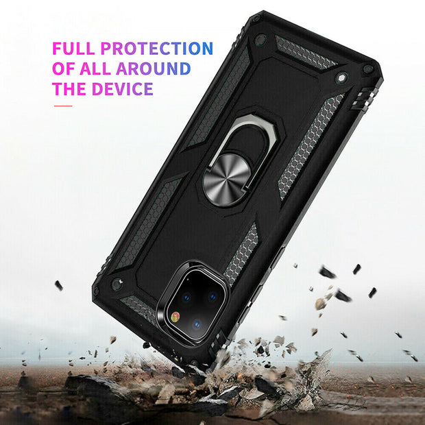 iPhone 8 Ring Black Case Cover