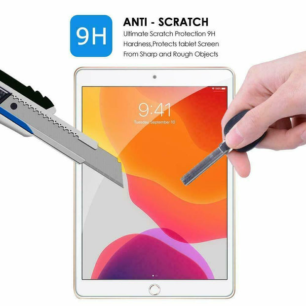 Tempered Glass Screen Protector For Apple Ipad 10.2" (7th Gen)
