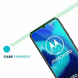 For Motorola G8 Power Tempered Glass Screen Protector Case Friendly