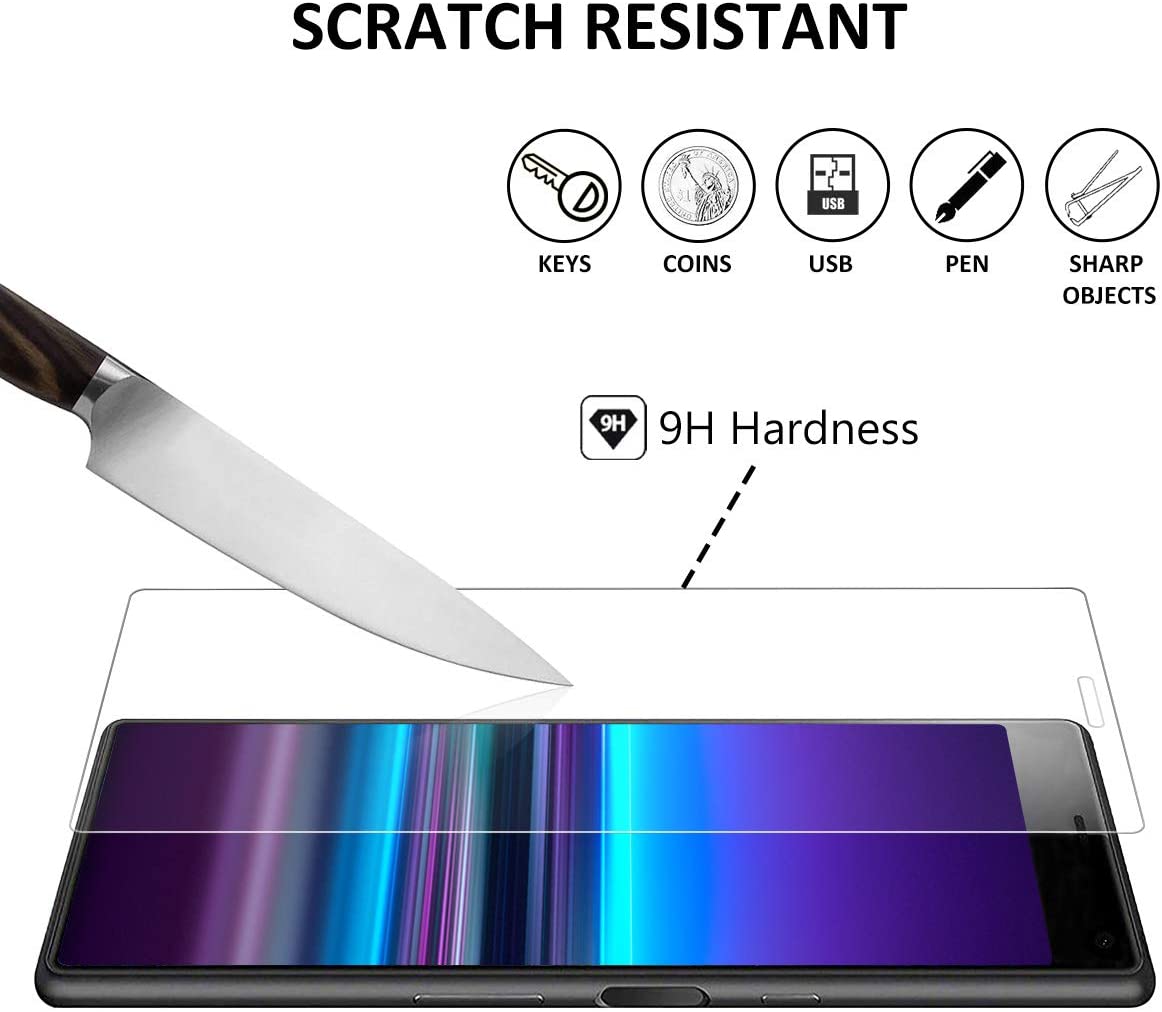 Screen Protector Glass,Tempered Glass Screen Protector for Sony Xperia III