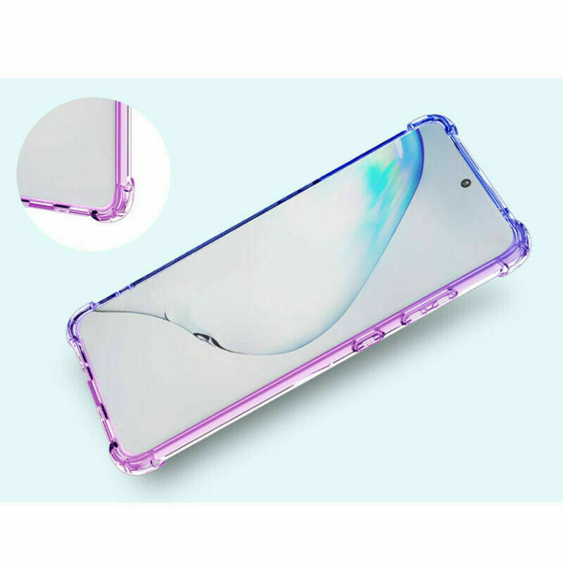 For Samsung Note 10 Lite Shockproof Cover Silicone Bumper Gel Mobile Phone Case