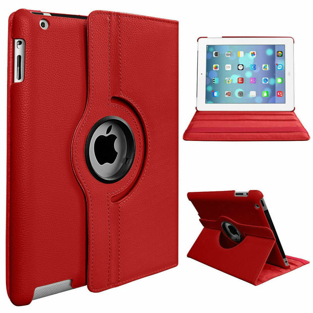 Leather 360 Rotating Smart Case Cover Apple iPad 10.2 (9th Gen)