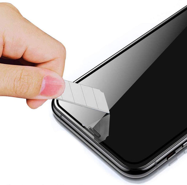 iPhone 5/5s/SE Full Cover Glass Screen Protector - Black