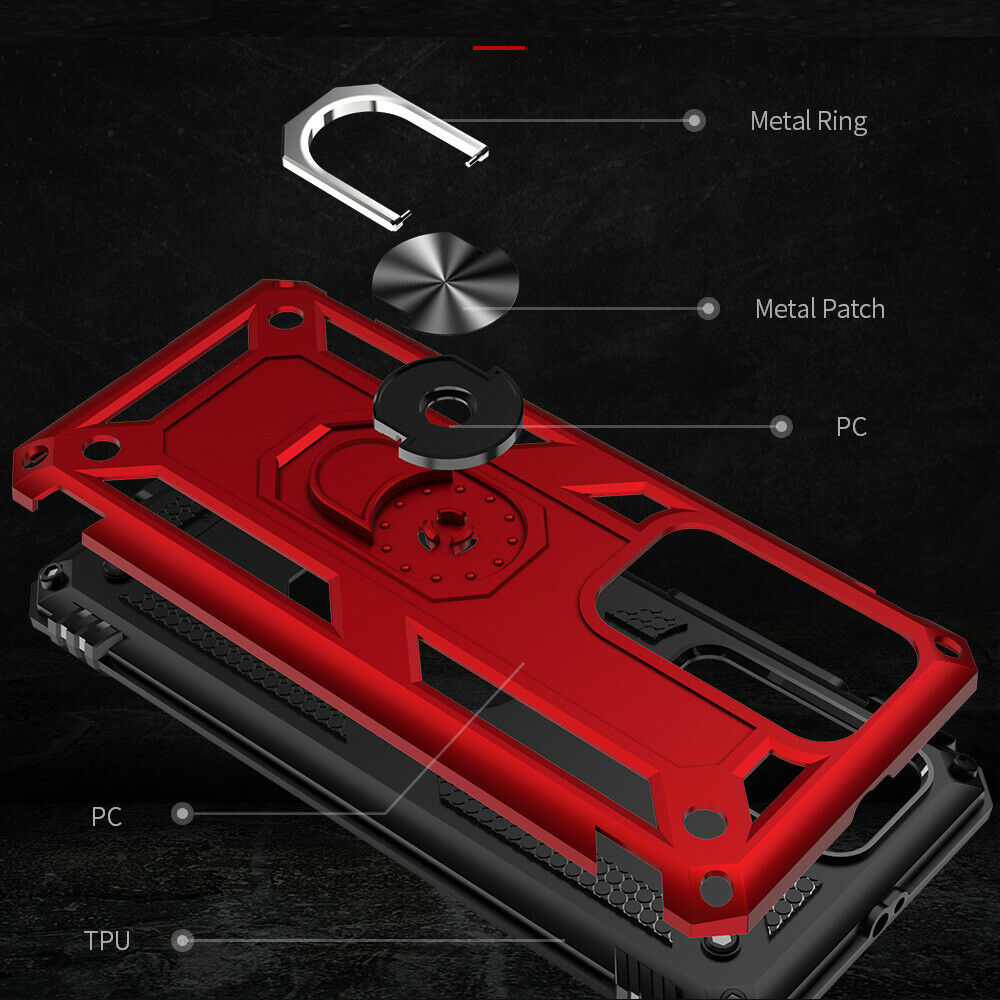Huawei P20 Case Shockproof Heavy Duty Ring Rugged Armor Case Cover