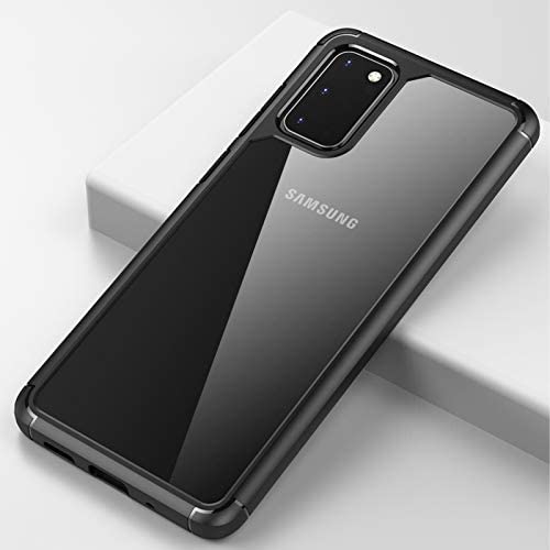 Samsung Galaxy S20 Ultra Case, Hybrid Clear Transparent TPU Bumper Frame Cover Case
