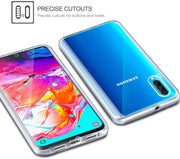 Case For Samsung Galaxy A40 Shockproof Gel Protective 360 Degree