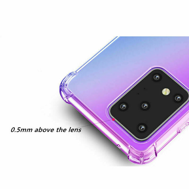 For Samsung S9 Shockproof Cover Silicone Bumper Gel Mobile Phone Case