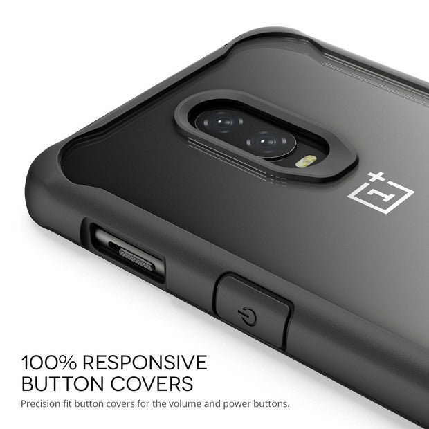 Shockproof Armor Clear Hybrid Bumper Rugged Case For OnePlus 8 Pro