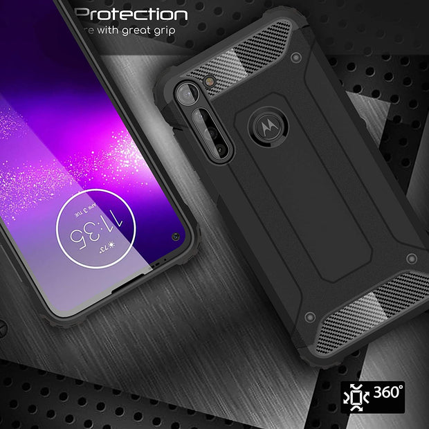 ShockProof, Rugged, Sturdy, Heavy Duty Protective Case Cover Motorola G8 Power Lite