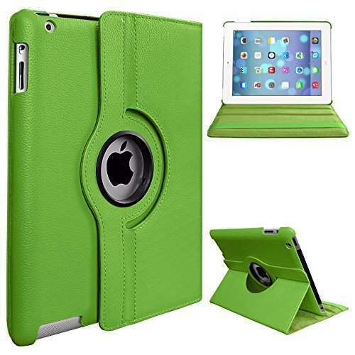 Leather 360 Rotating Smart Green Case Apple ipad 10.5" Air 3