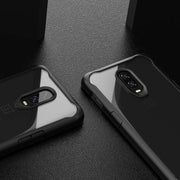 Shockproof Armor Clear Hybrid Bumper Rugged Case For OnePlus 7T