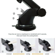 360° Rotate Universal Car Phone Holder Windscreen Suction Mount GPS Stand Cradle - mobilecasesonline
